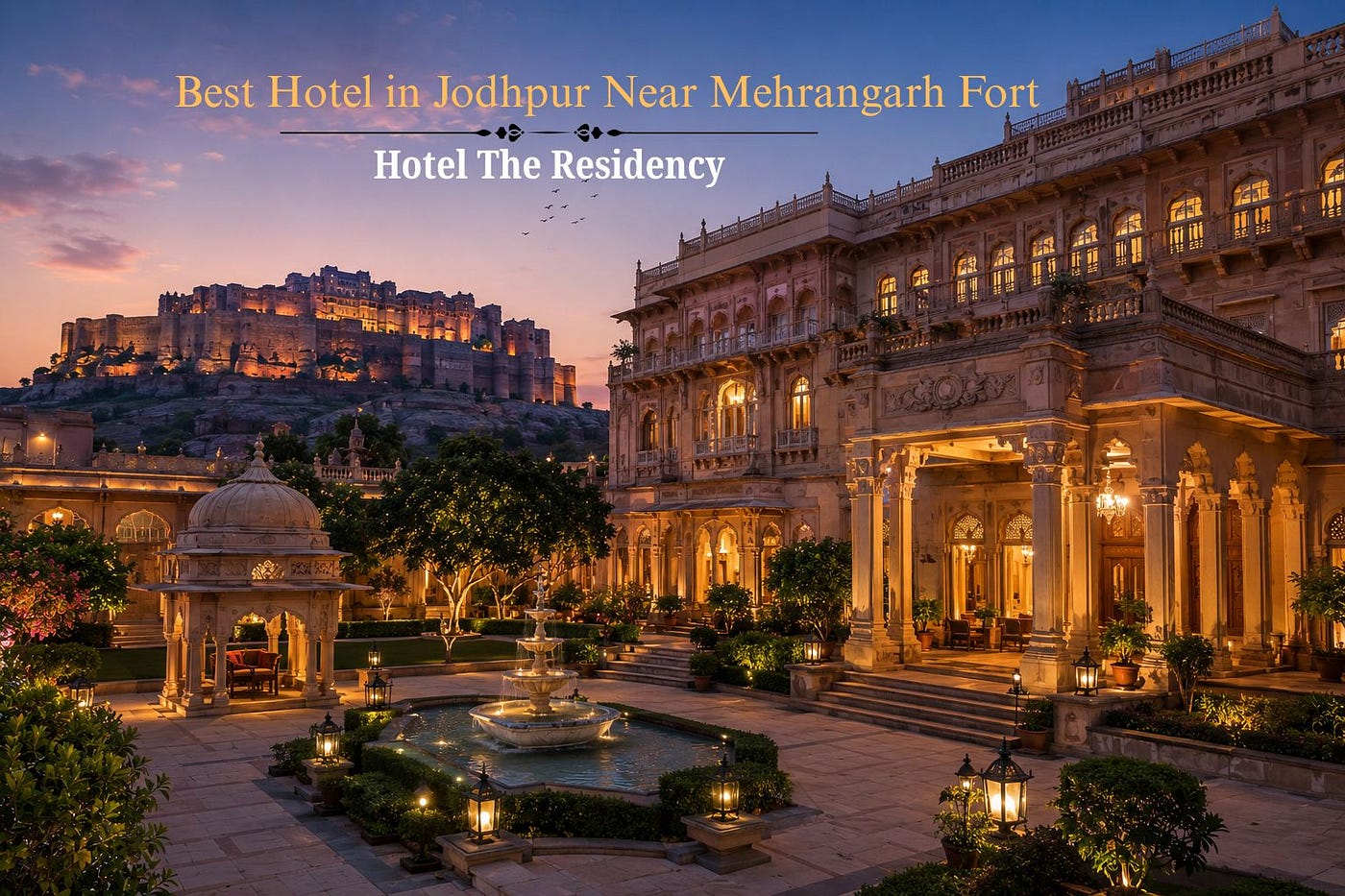 Best Hotel in Jodhpur Near Mehrangarh Fort | Hotel The Residency