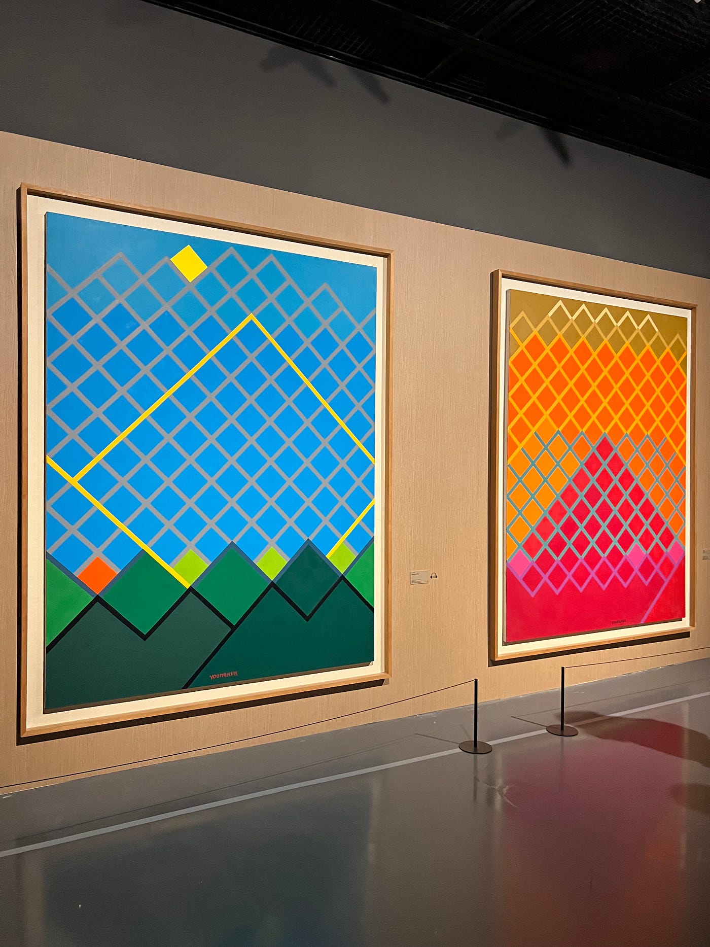 Sea Pool, 1959 (left); Mountain, 1968 (center); Work, 1974 (right), original content