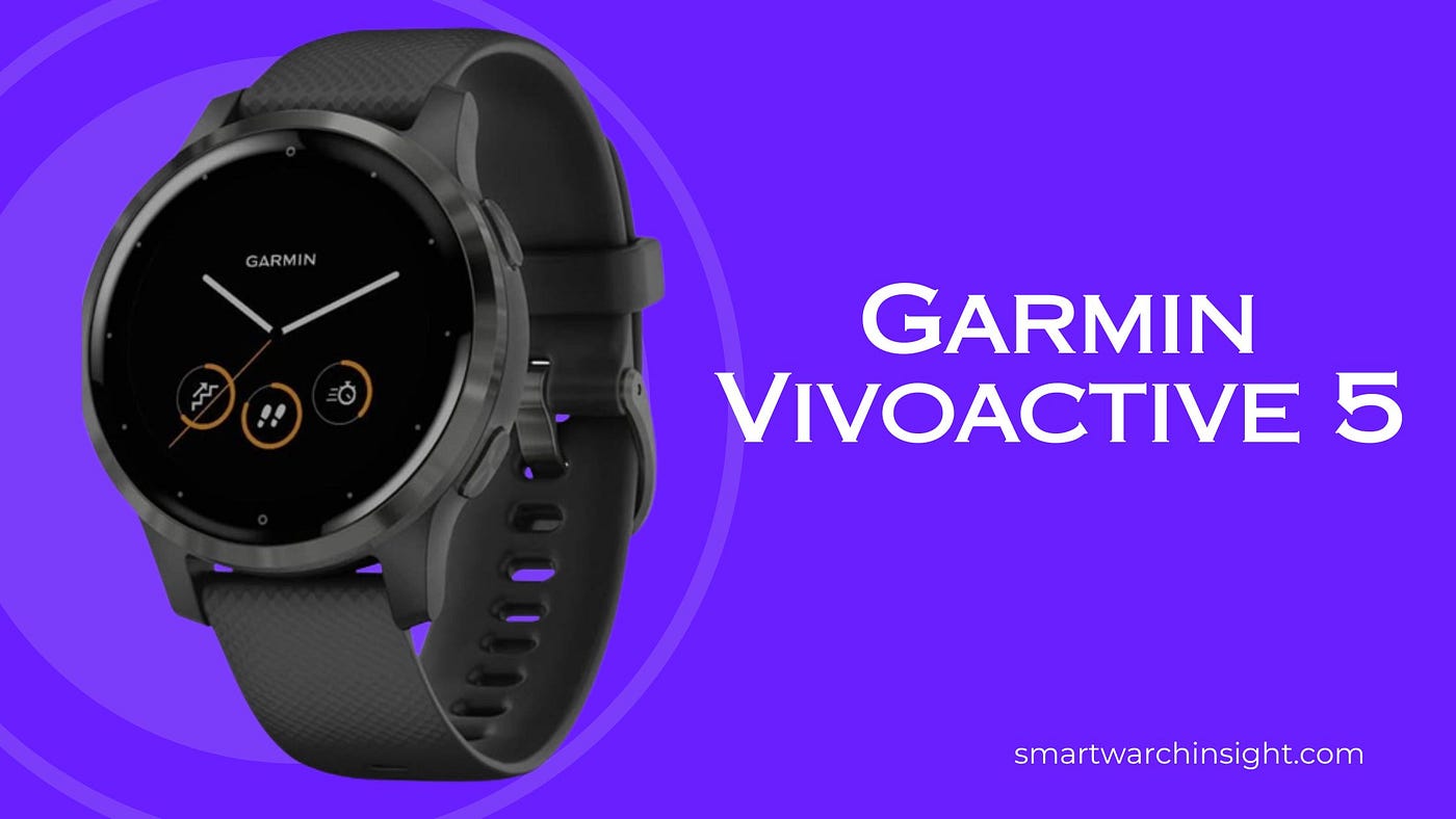 Garmin Vivoactive 5 Watch, Black