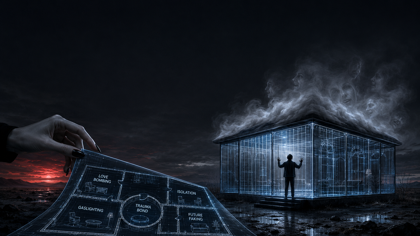 The Architecture of Abuse: How Narcissists Build a System That Keeps Them in Control