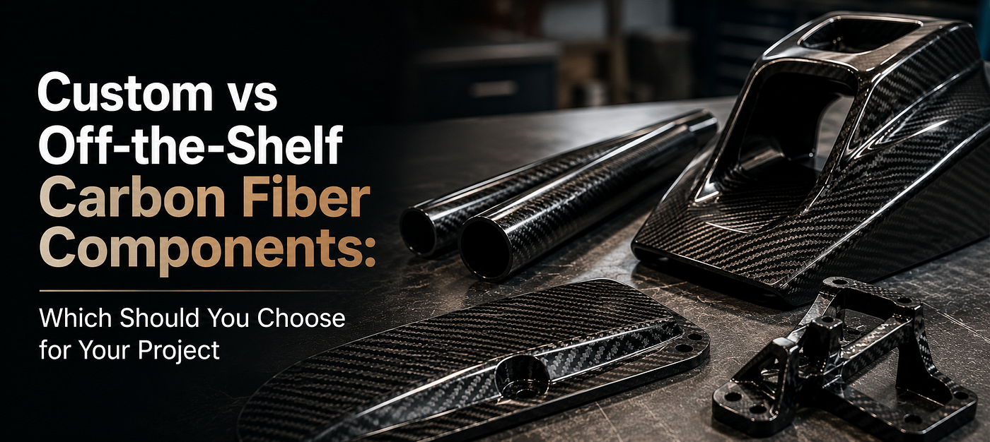 Custom vs Off-the-Shelf Carbon Fiber Components: Which Should You Choose for Your Project