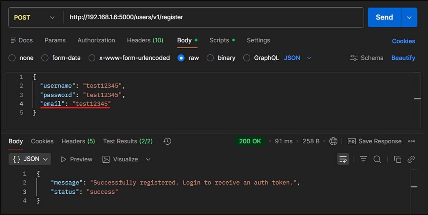 Security Misconfiguration in VAmPI and crAPI