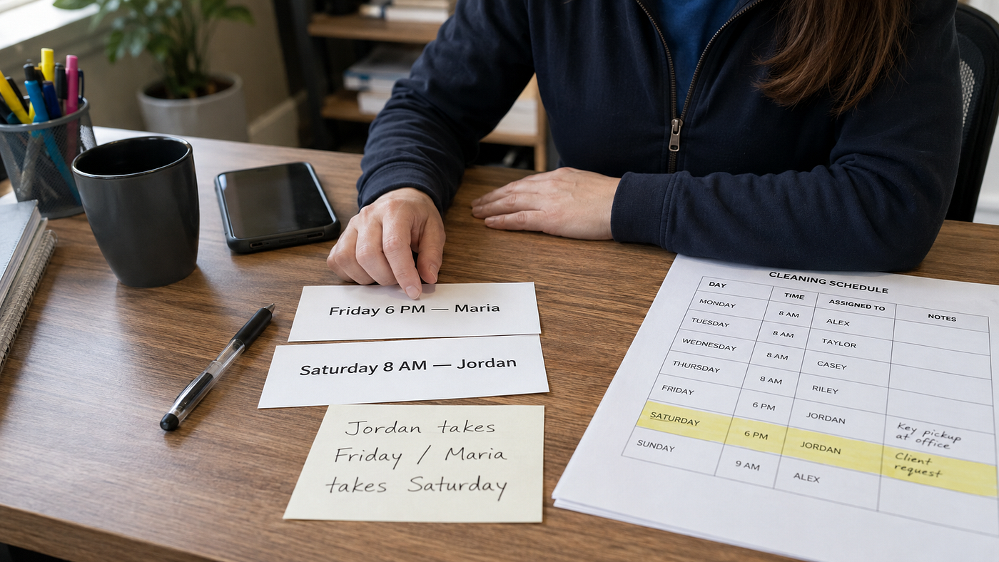 They Agreed to Trade Friday and Saturday. That Wasn’t Just a Cover Request.