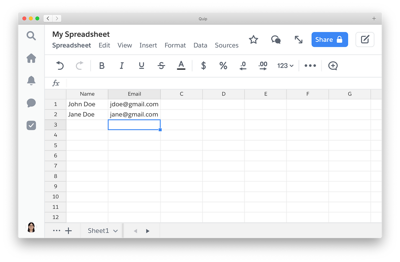 Updating a Quip Spreadsheet with Python API | by Lynn Zheng | Towards Data  Science