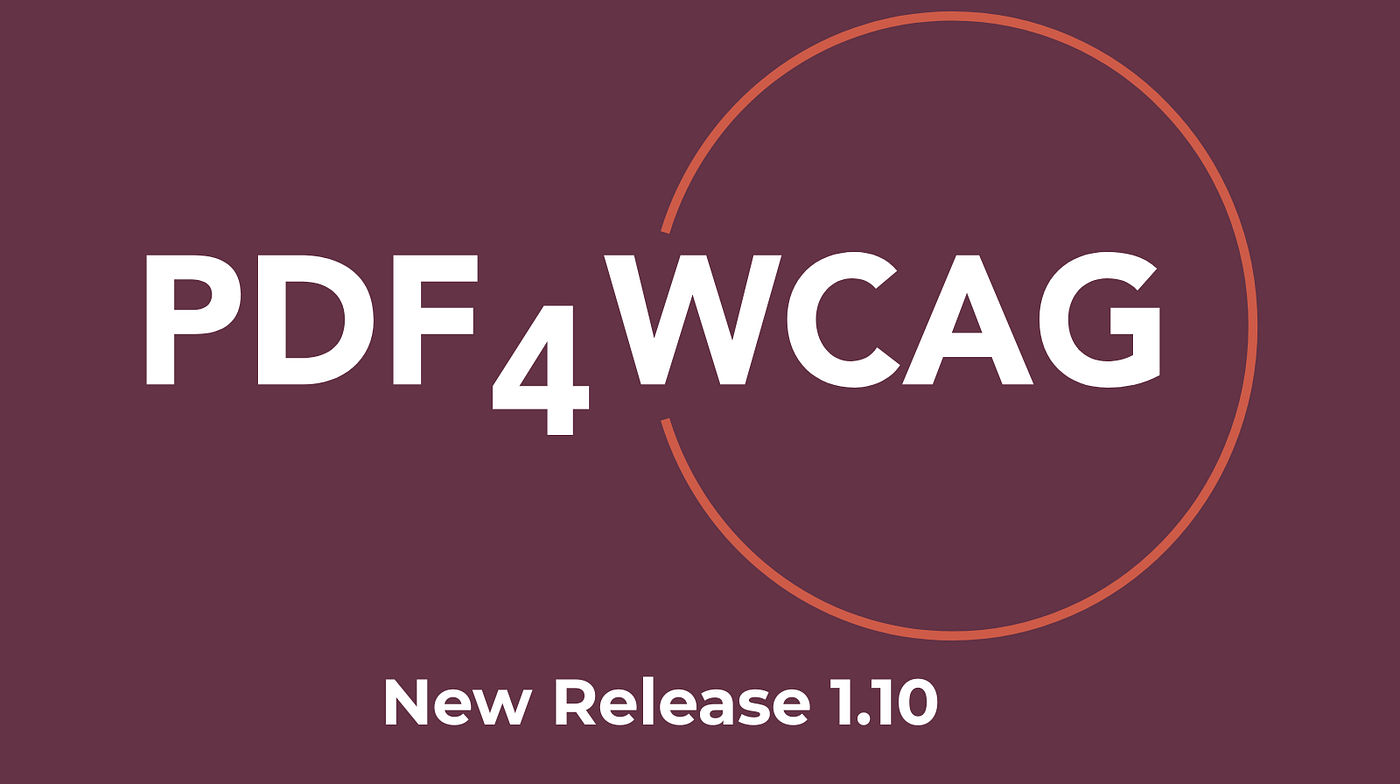 Dual Lab releases PDF4WCAG Accessibility Checker 1.10