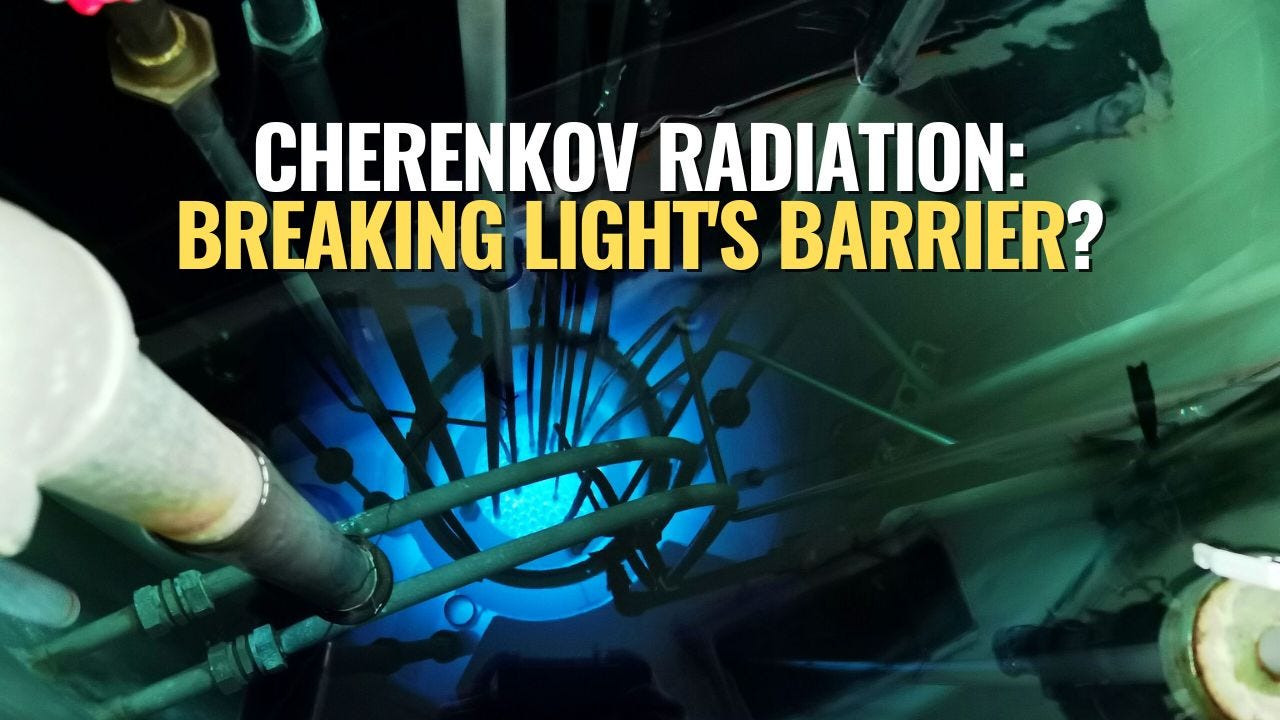 Cherenkov Radiation: Breaking Light's Barrier | by Dark Energy ...