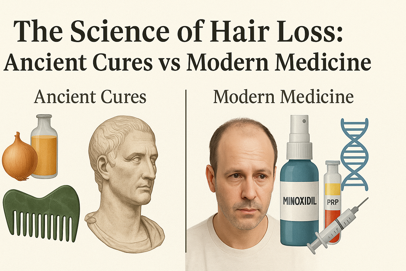 The Science of Hair Loss: Ancient Remedies vs. Modern Medicine
