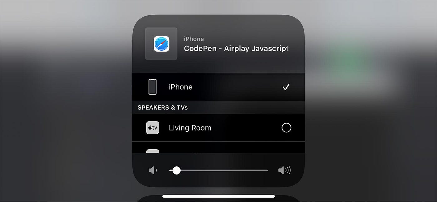 How to Use AirPlay with Javascript, by Brandon Aaskov