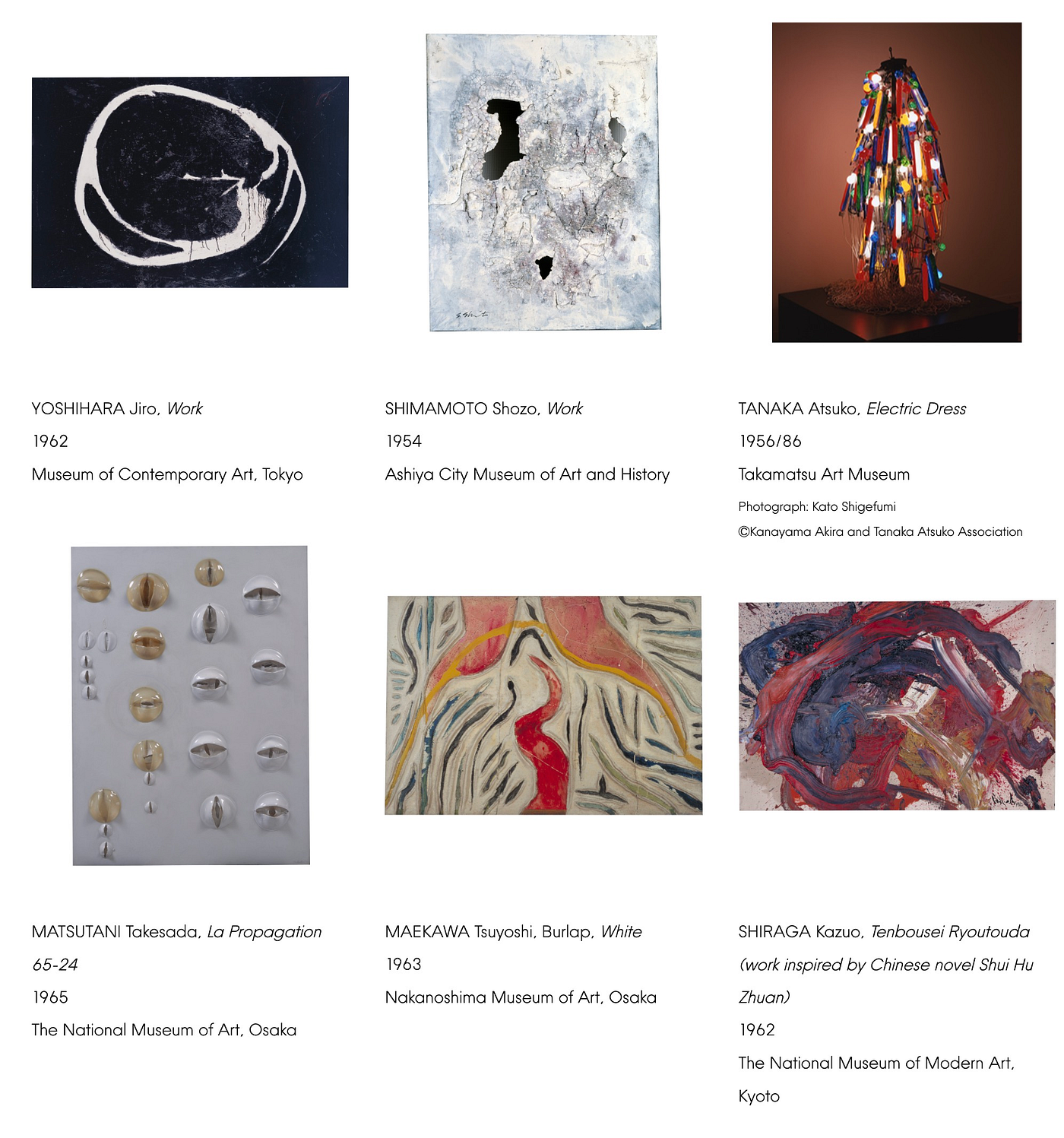 GUTAI: A lesson in Japanese Art History｜Tokyo Art Beat