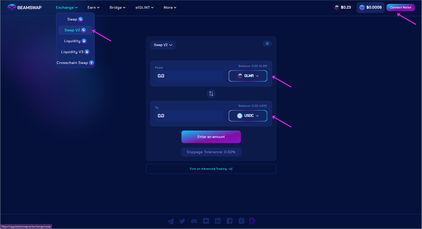 Guide: Beamswap DeFi Hub and its core features | by Beamswap | Beamswap |  Medium