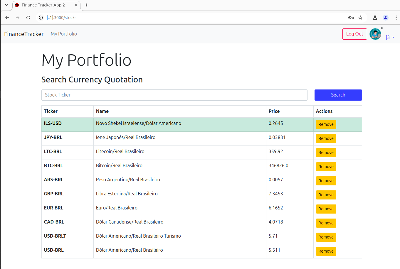 New Finance Tracker — Rails App. Exploring the Currency Exchange API —… |  by J3 | Jungletronics | Medium