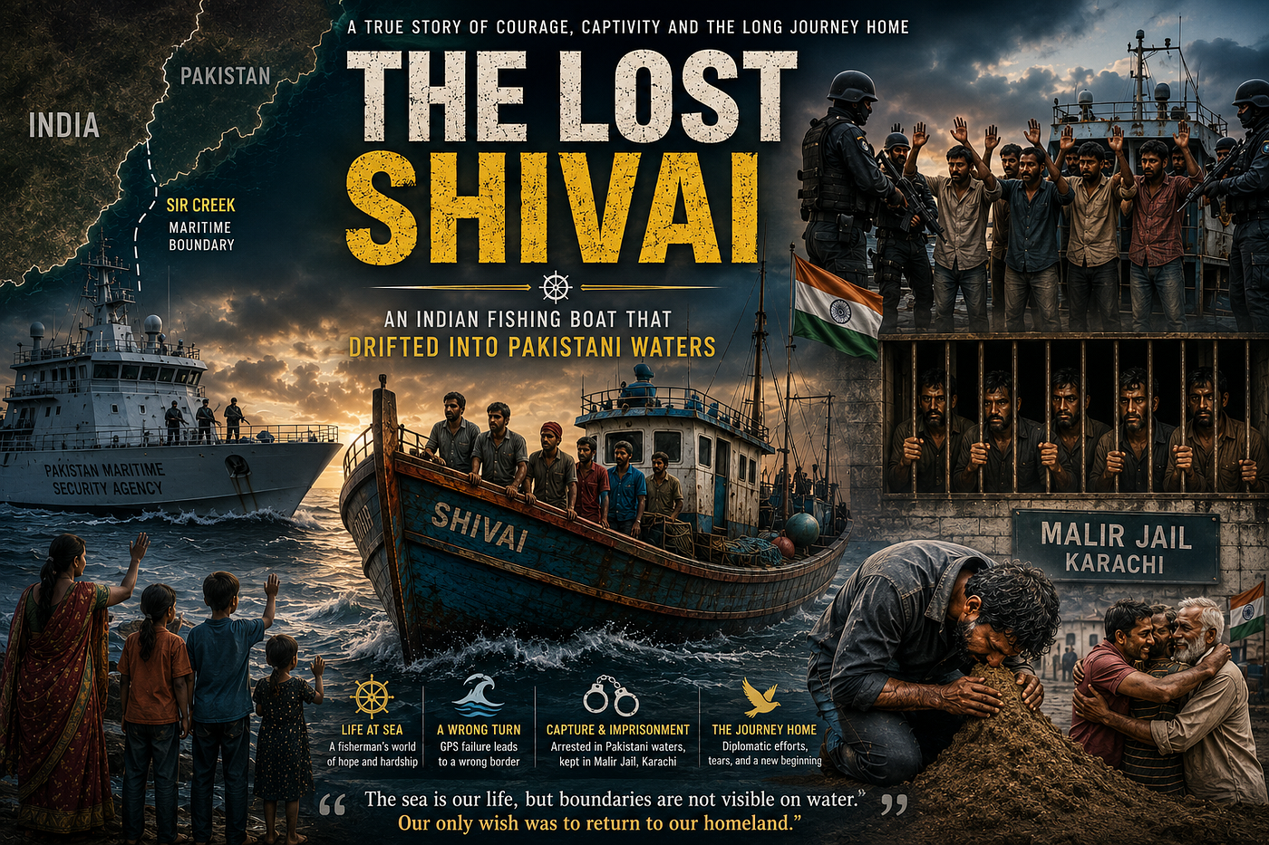 The Lost Shivai: How an Indian Fishing Boat Drifted Into Pakistani Waters After a GPS Failure