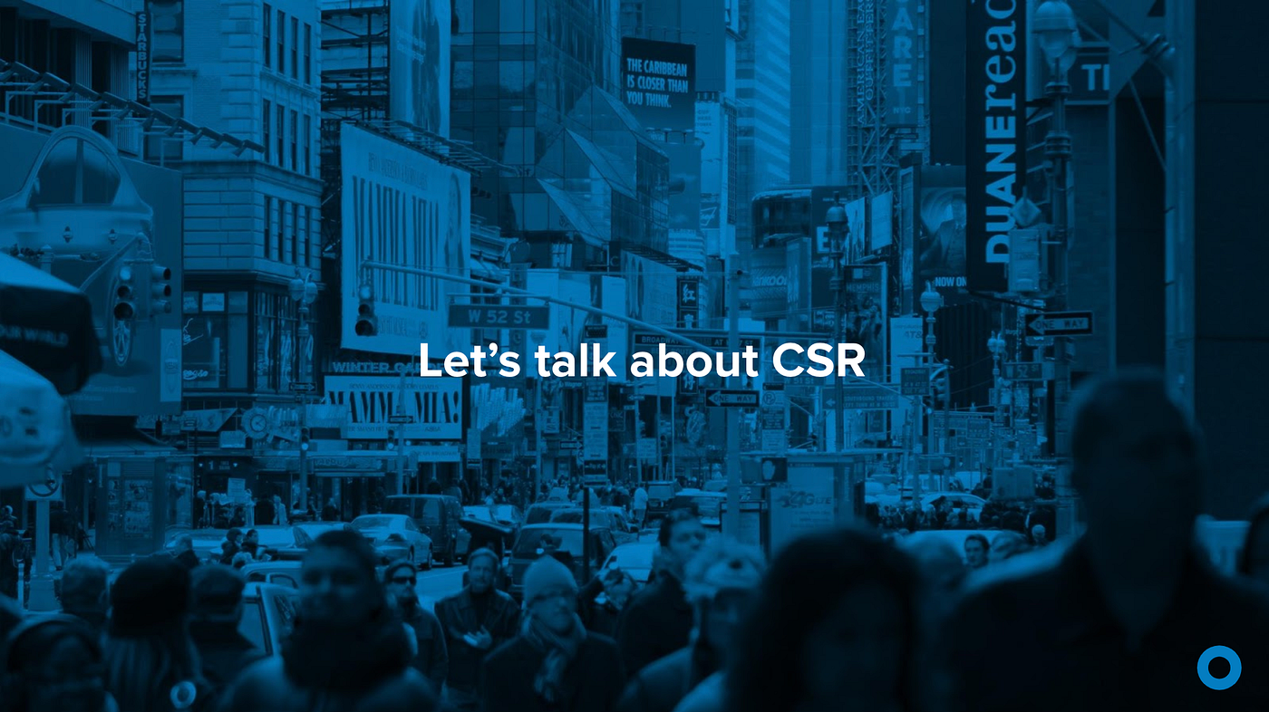 Who is responsible for social problems? A discussion about CSR