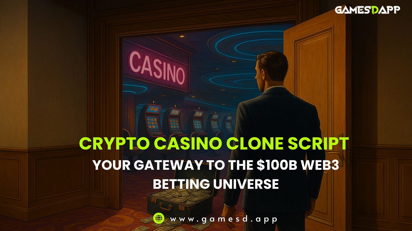 Crypto Casino Clone Script — Your Gateway to the $100B Web3 Betting  Universe | by peter quick | Medium