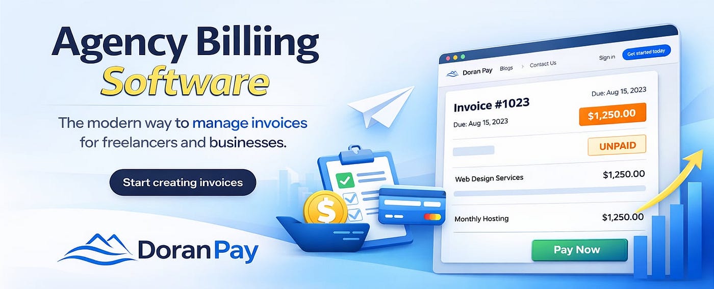 No one starts an agency because they love invoicing.