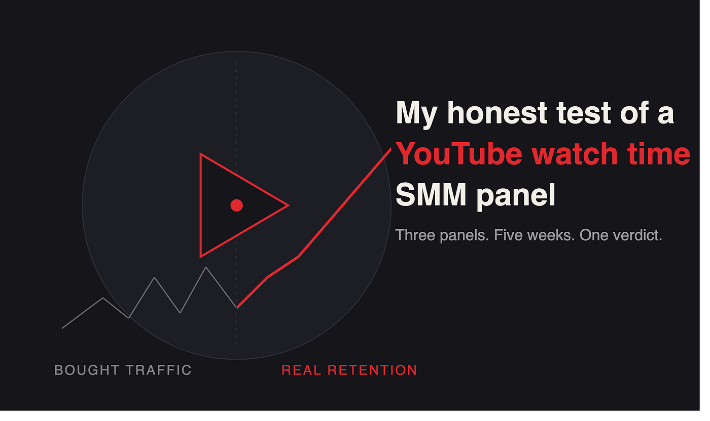 How I Increased My YouTube Watch Time Using a YouTube Watch Time SMM Panel: My Experience and…