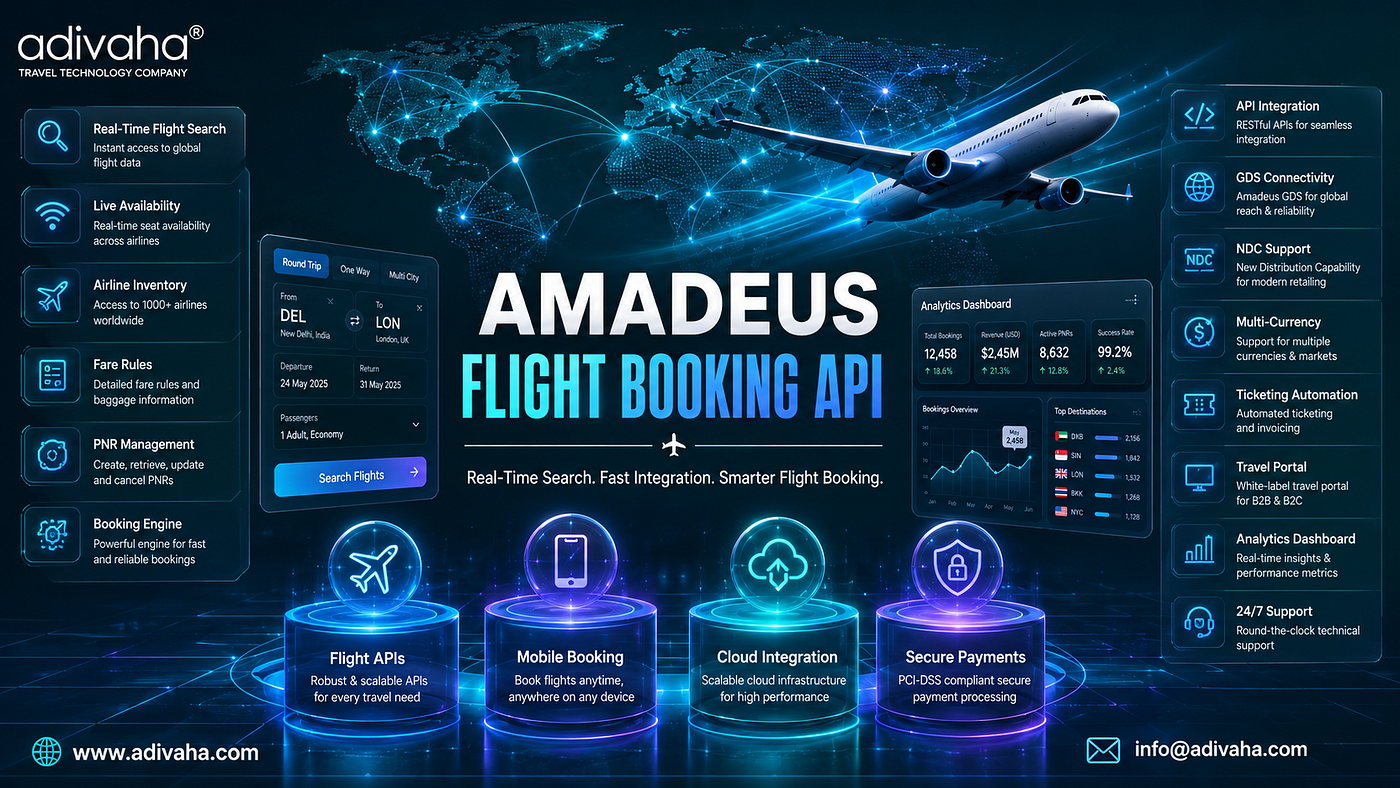 Amadeus Flight Booking Api For Global Airline Access