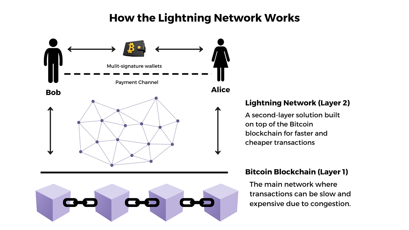 Revolutionizing Bitcoin Transactions: The Role of the Lightning Network |  by Sabrina Kesting | Medium