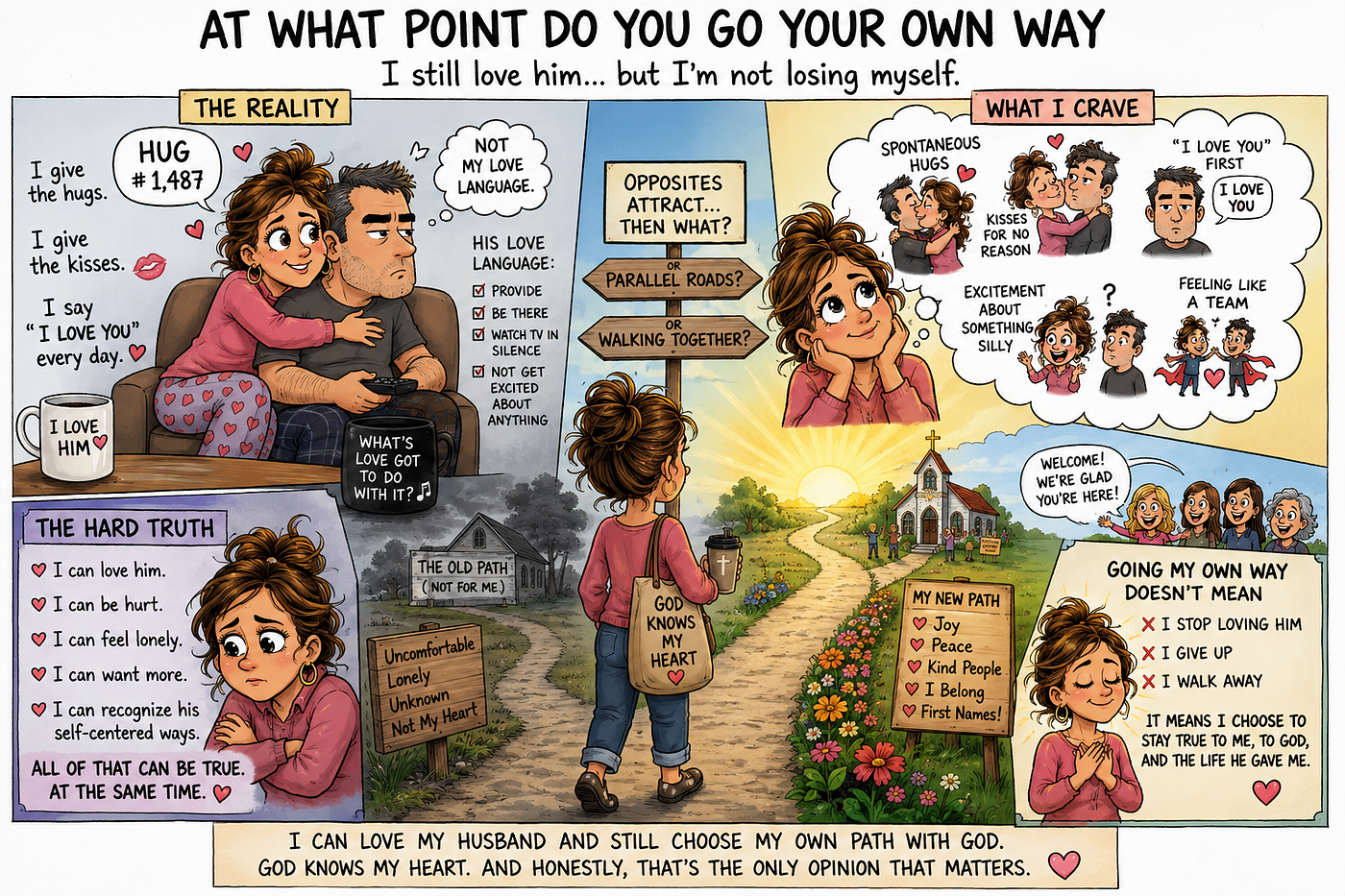 At What Point Do You Go Your Own Way?