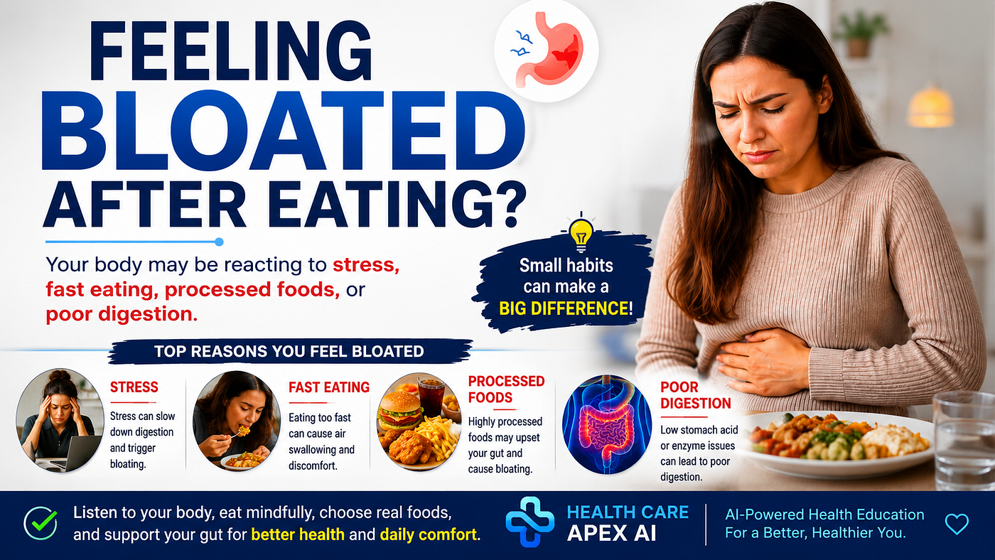 Why You Feel Bloated After Eating