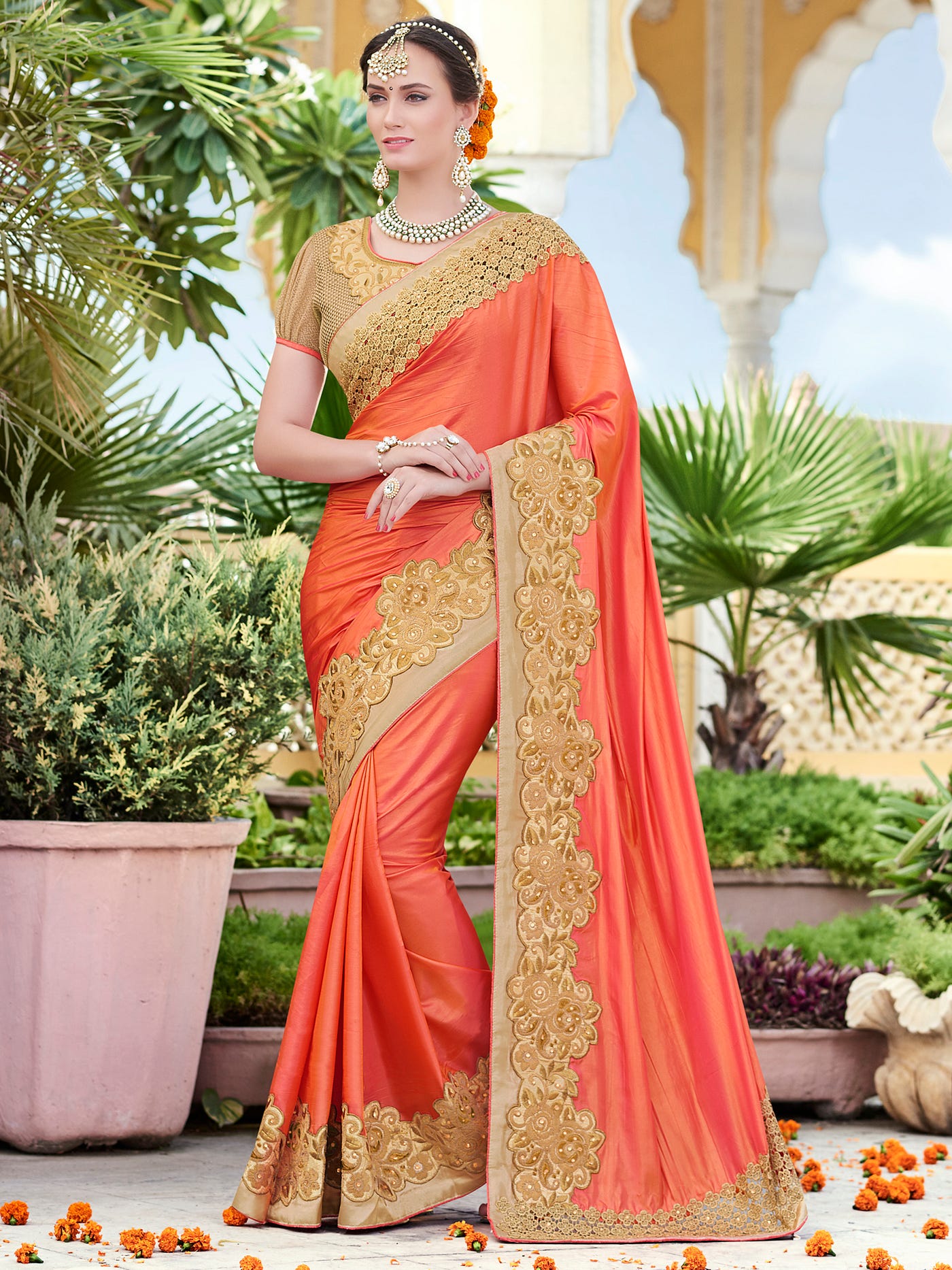 Stylish And Trndy Bridal Sarees. Sarees have been a vital piece of…, by  Ricky Hogh