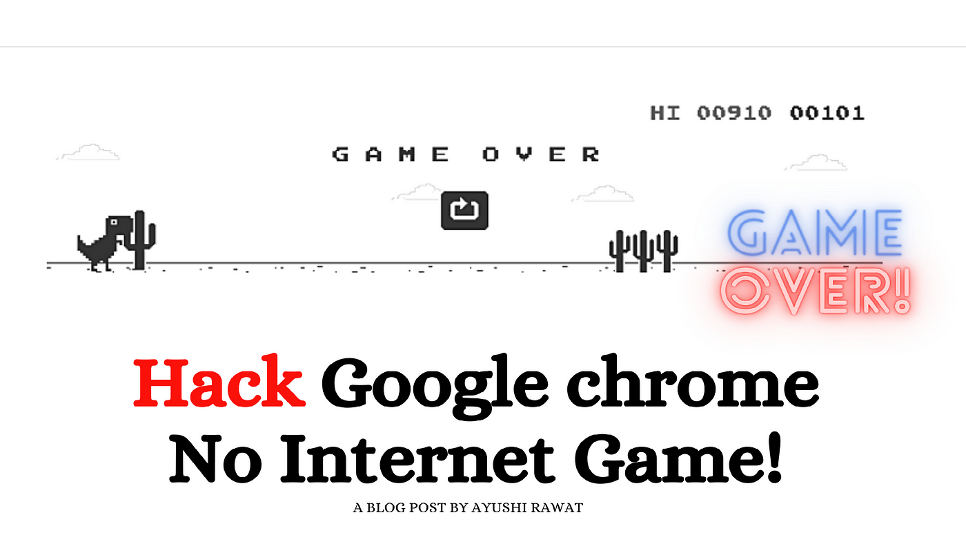 How to disable Dinosaur game in Chrome when device is offline