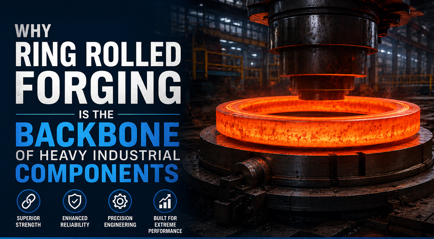 Why Ring Rolled Forging is the Backbone of Heavy Industrial Components