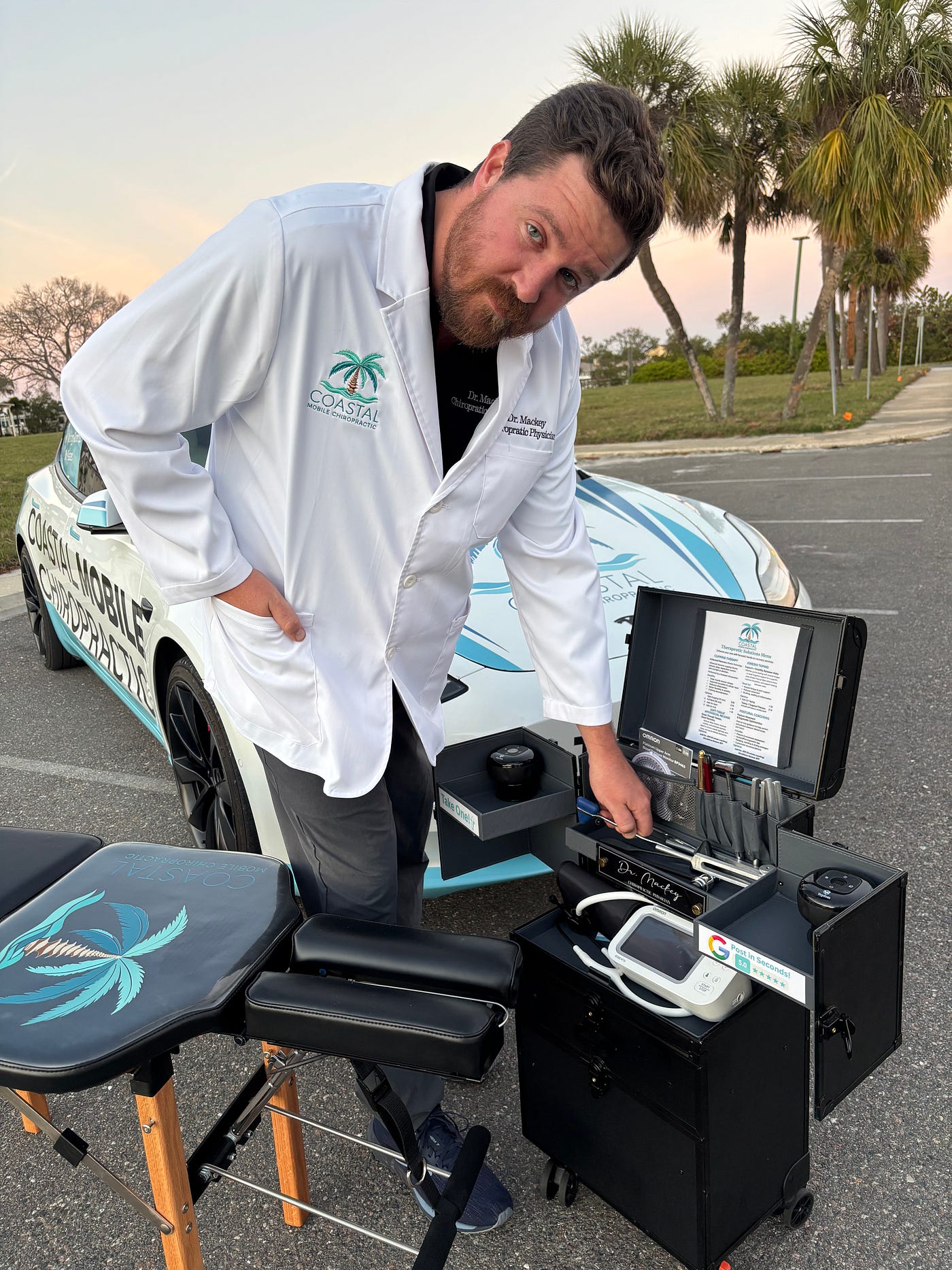 Mobile Chiropractic Care Serving Clearwater, St. Pete & Tampa