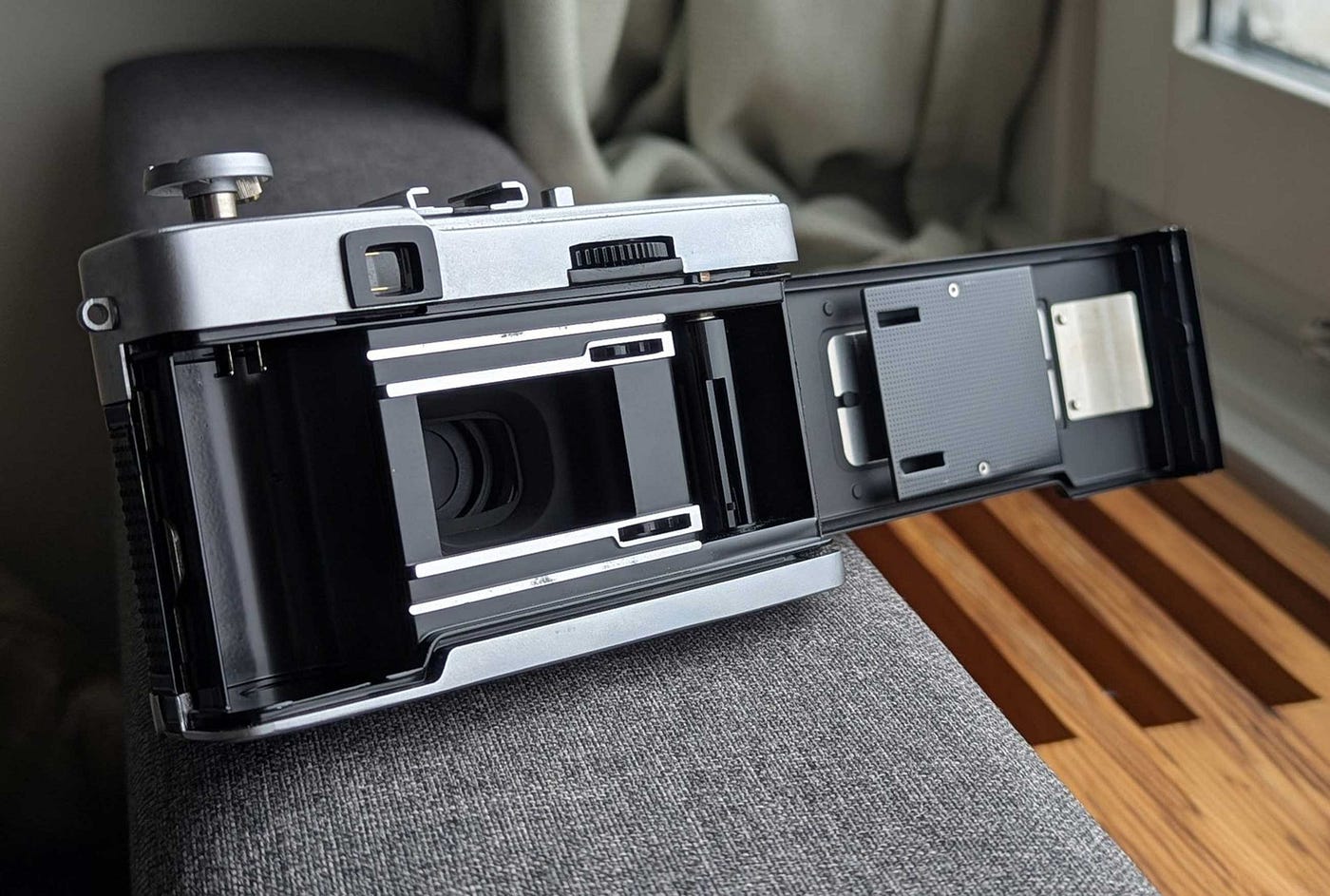 The Olympus Trip 35. Private image courtesy and copyright Gabriel de Blasio.