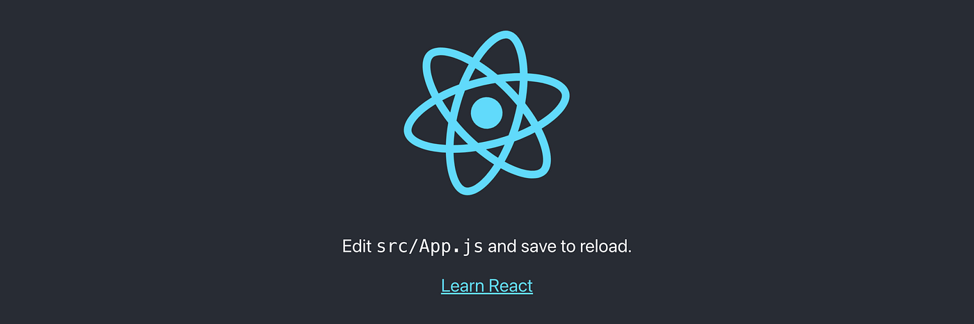 basic react app