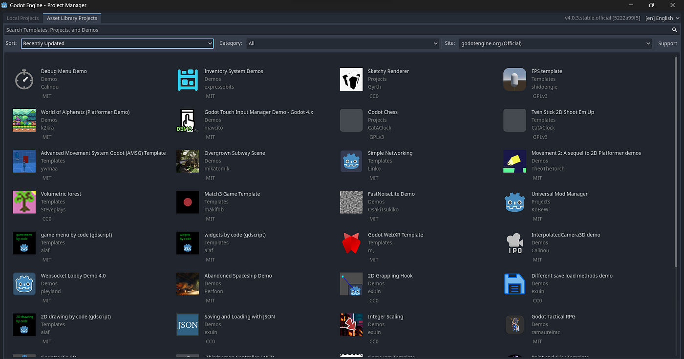 Godot Assets Marketplace – All you need in one place