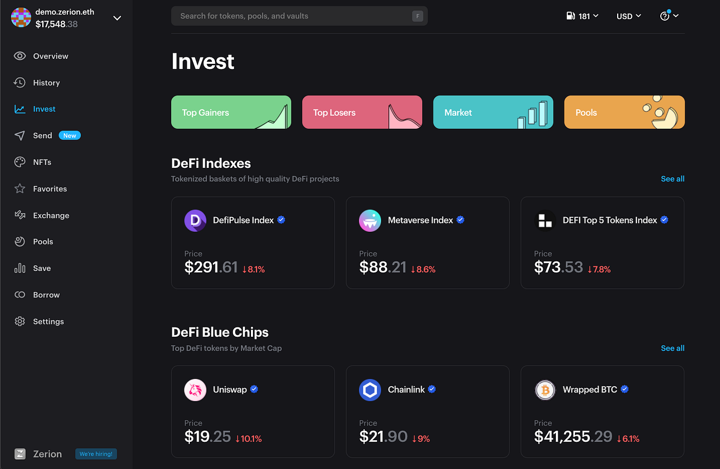 Crypto App Review: Zerion | The Best Portfolio Tracker | by Ty Cooper |  Coinmonks | Medium