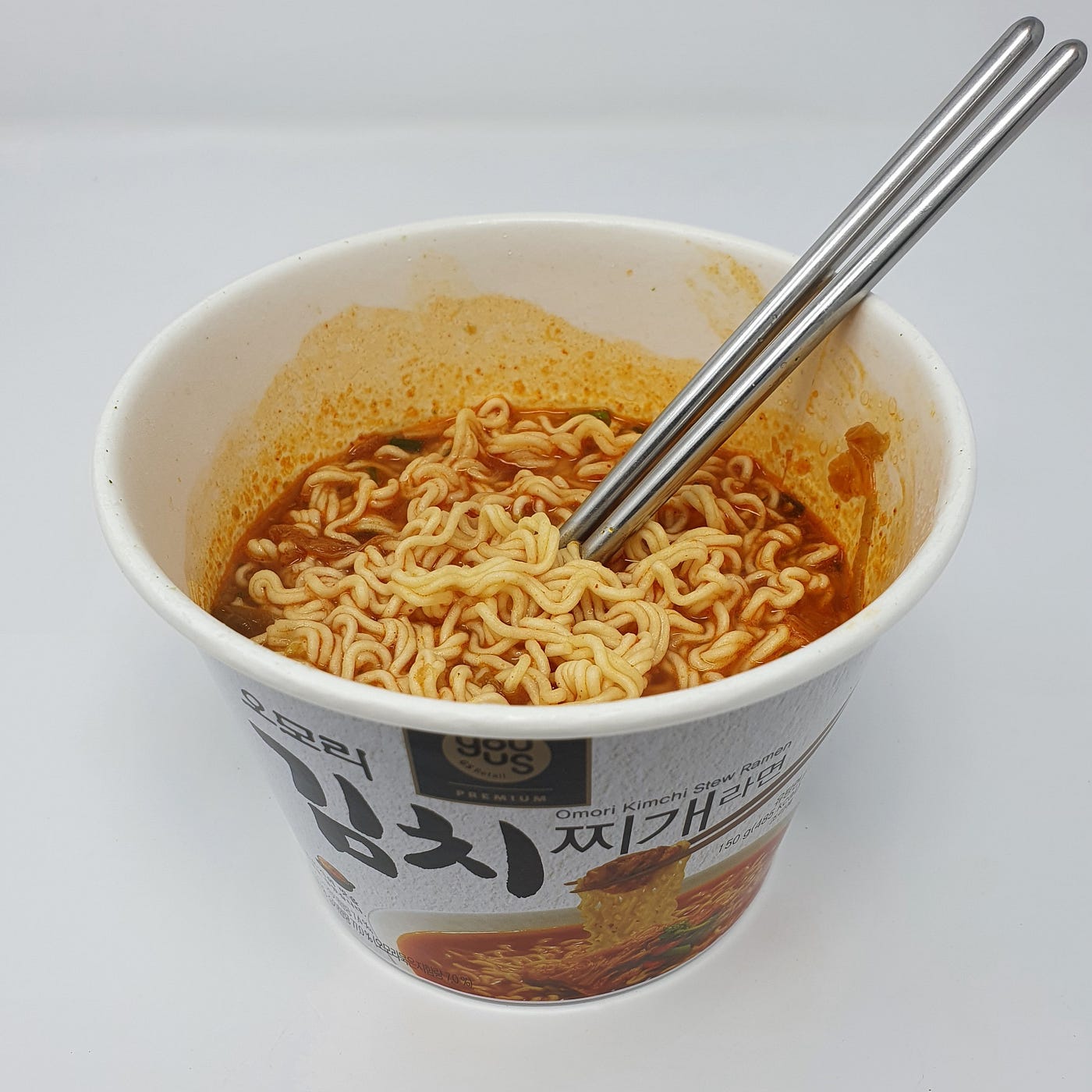 Kimchi Ramen Noodle Soup - #foodbyjonister