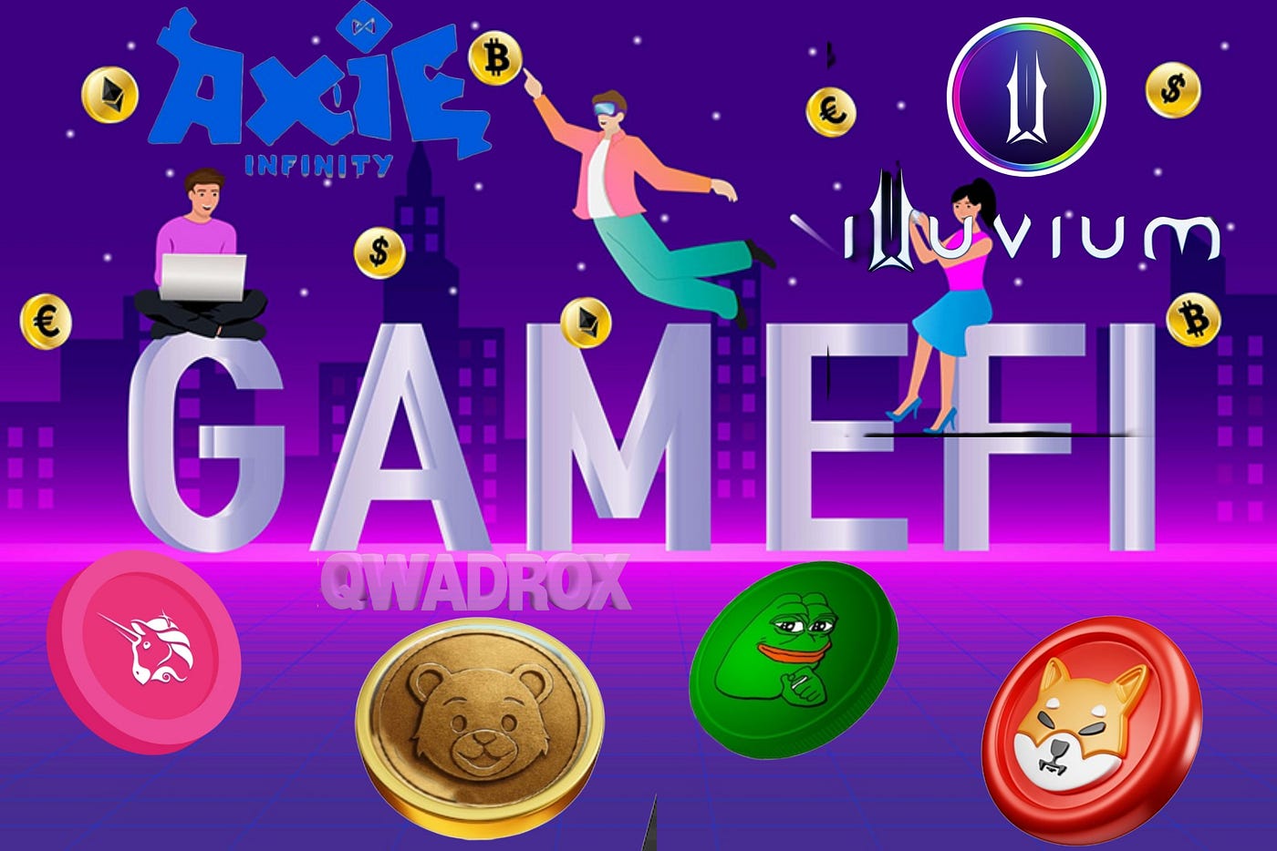 Web3 GameFi: A New Era of Blockchain Gaming and the Launch of Qwadrox! | by  Digital Marketing | Medium