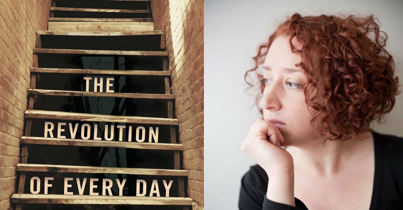 The cover page of The book and A picture of Cari Luna