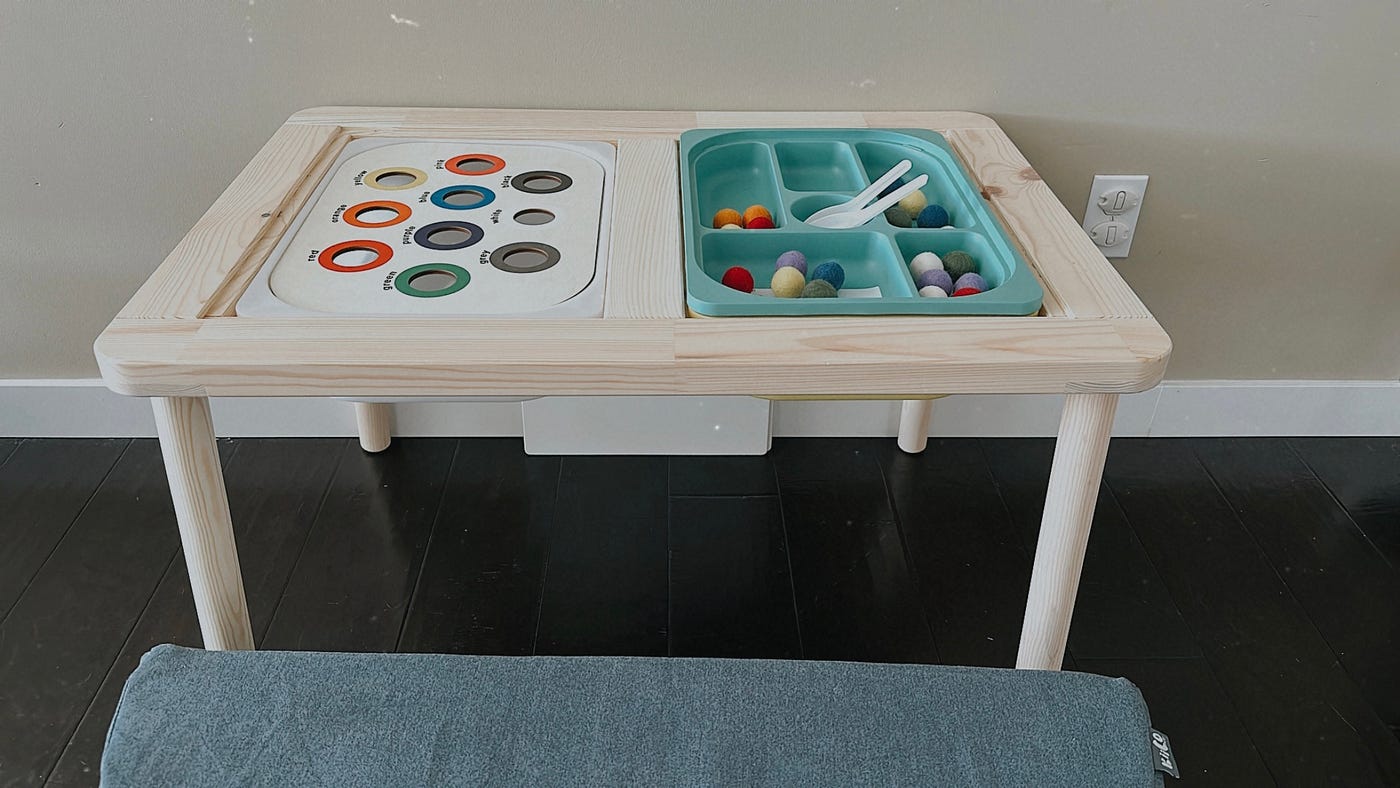 80+ Sensory Bin Play Ideas for the Ikea Flisat Table! - The Scott Cottage