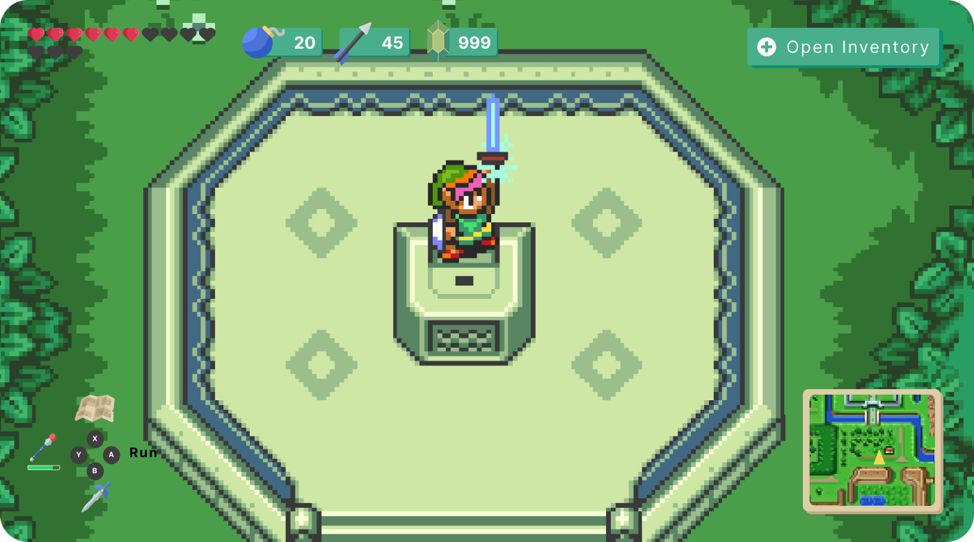 Case study: The legend of Zelda: A link to the past UX/UI redesign | by  Victoria Kaufman | Bootcamp