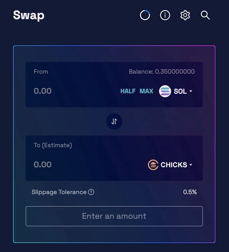如何在Raydium上購買$CHICKS——新手必看！ - SolChicksCN - Medium