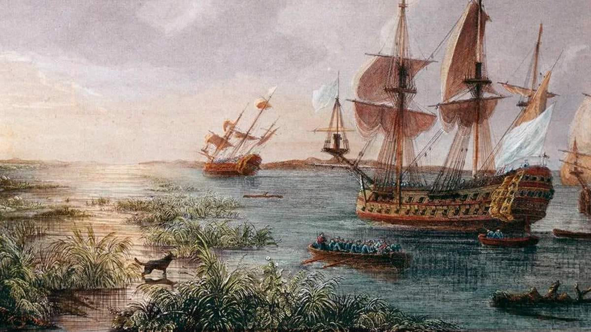 Великие географические открытия открытие америки. Корабль Христофора Колумба.