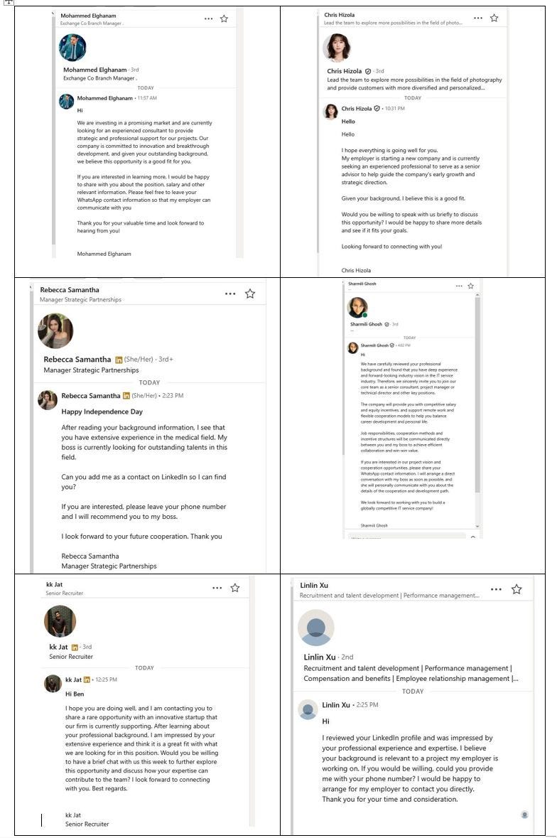 LinkedIn Job Scams — the Ultimate Invisible Gorilla | by Ben Rothke | Medium