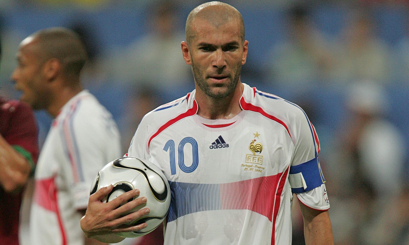 Zidane headbutt. The 2006 World Cup final was held on…