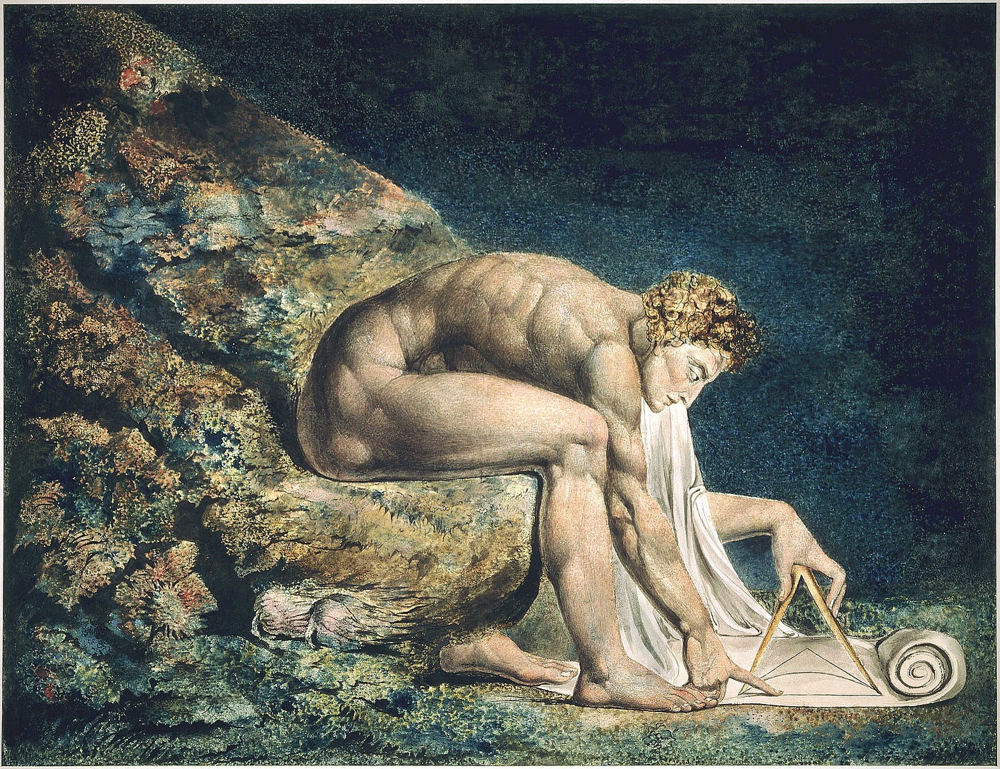Newton (1795–1805). Blake. Fuente: Wikipedia