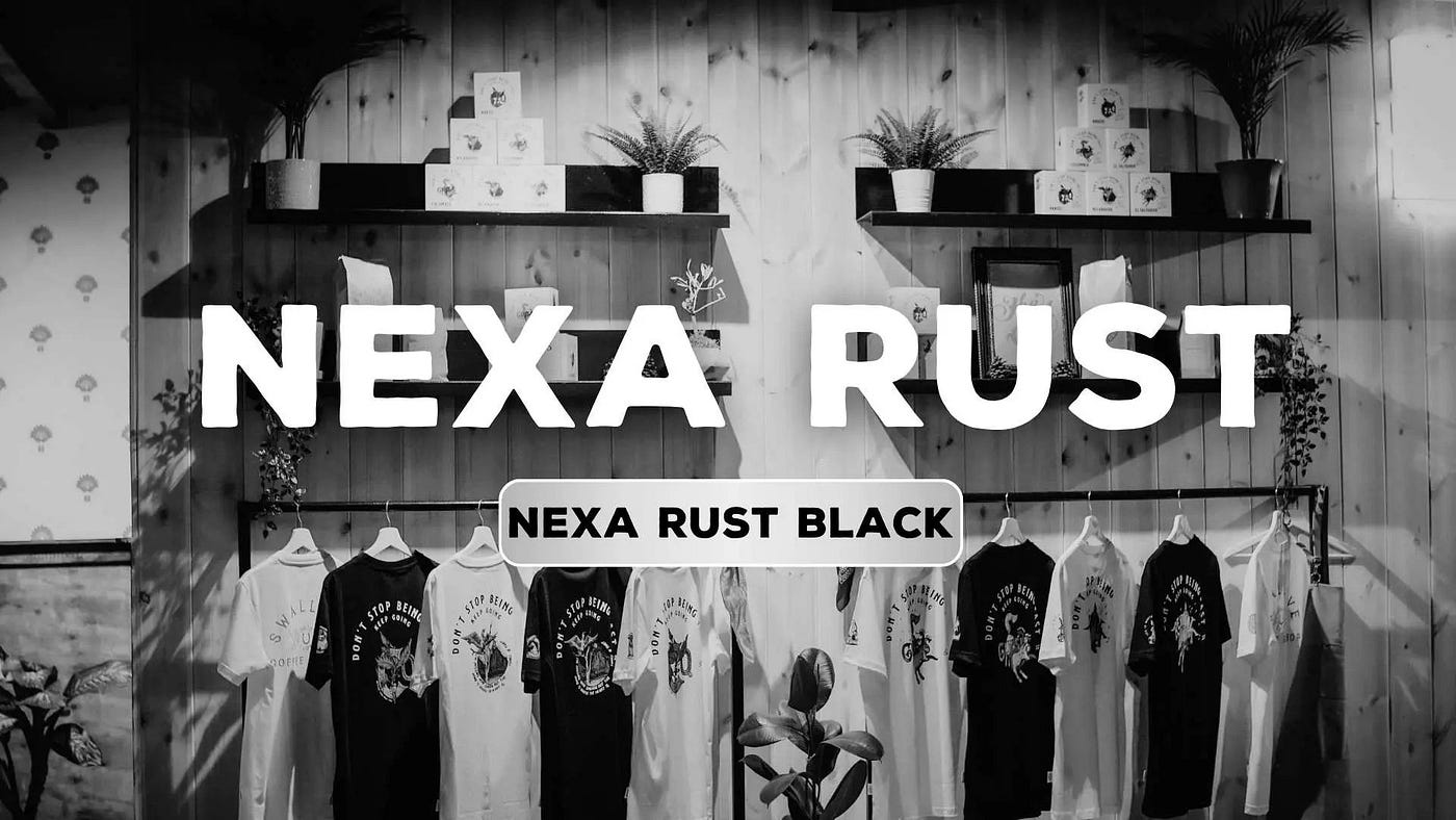 Nexa Rust Black Font : AtoZ Font