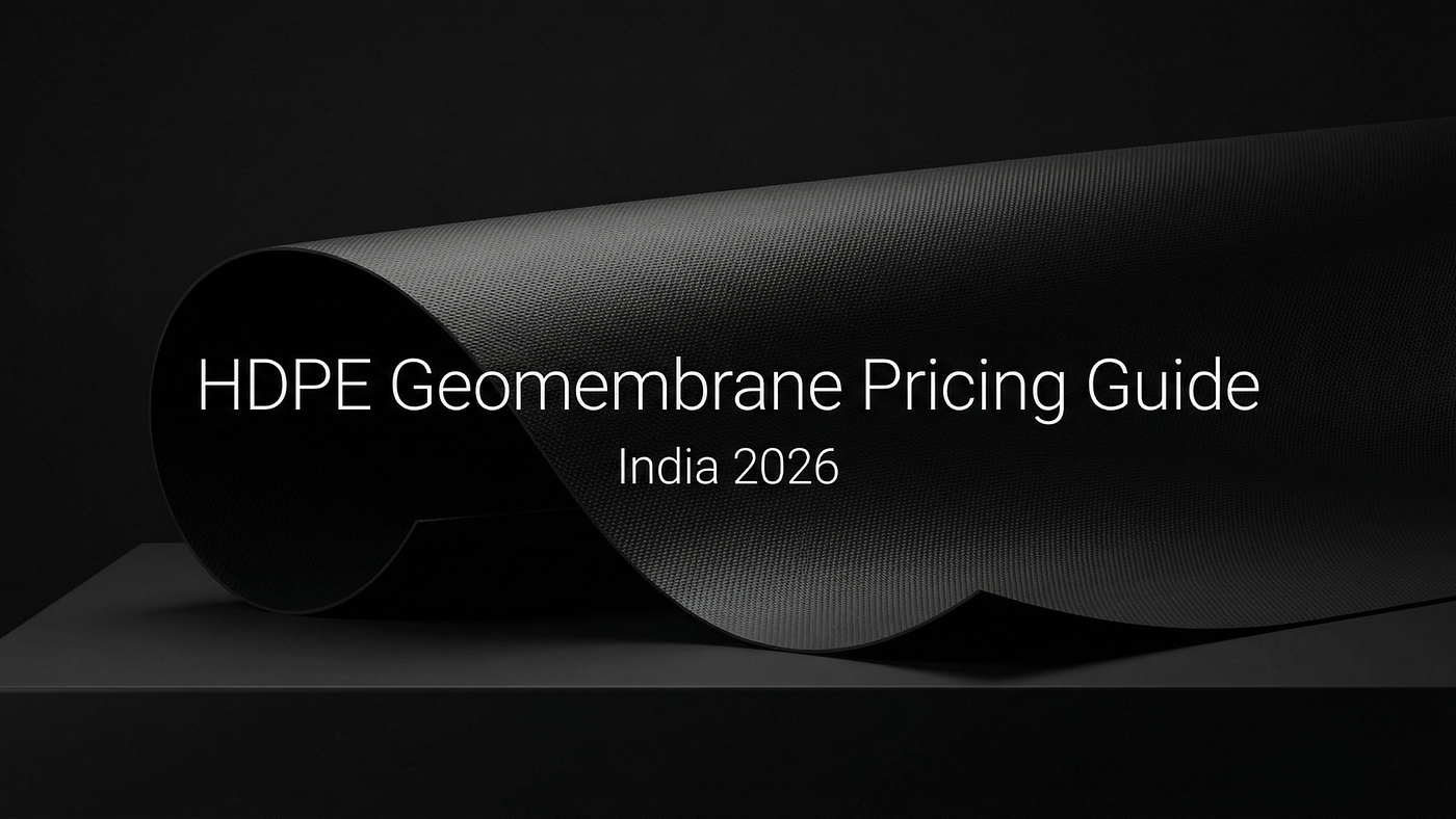 HDPE Polyplast Geomembrane Sheet — India Price Guide 2026.
