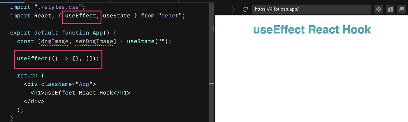 Simple way to fetch data with React Hook (useEffect) | by Chay Auker |  Medium