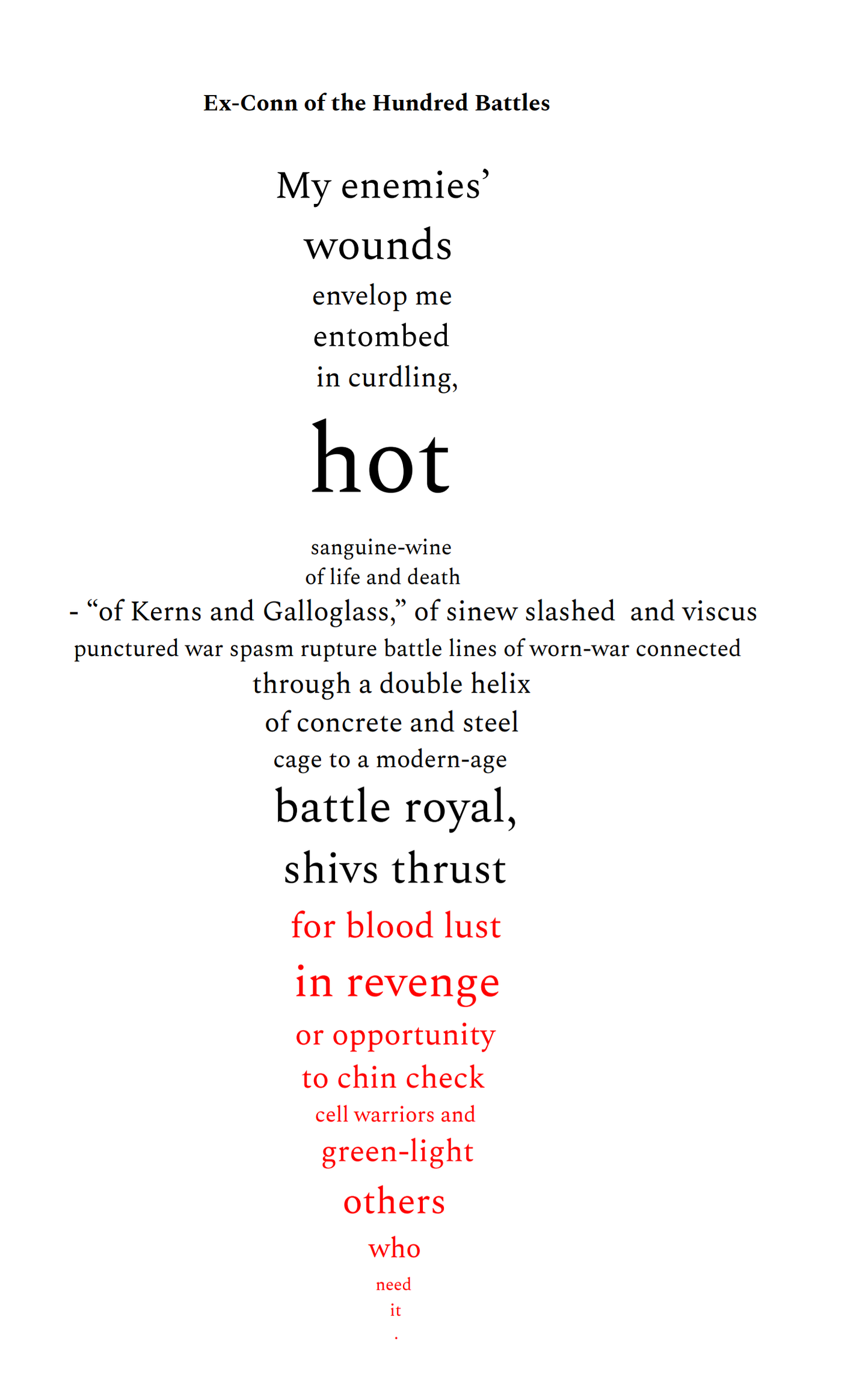 Ex-Conn of the Hundred Battles