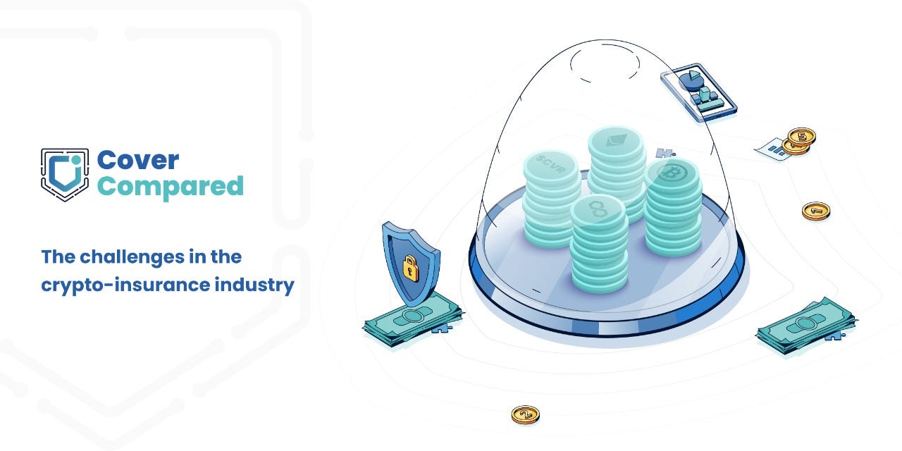 The challenges in the crypto-insurance industry | by CoverCompared | Medium