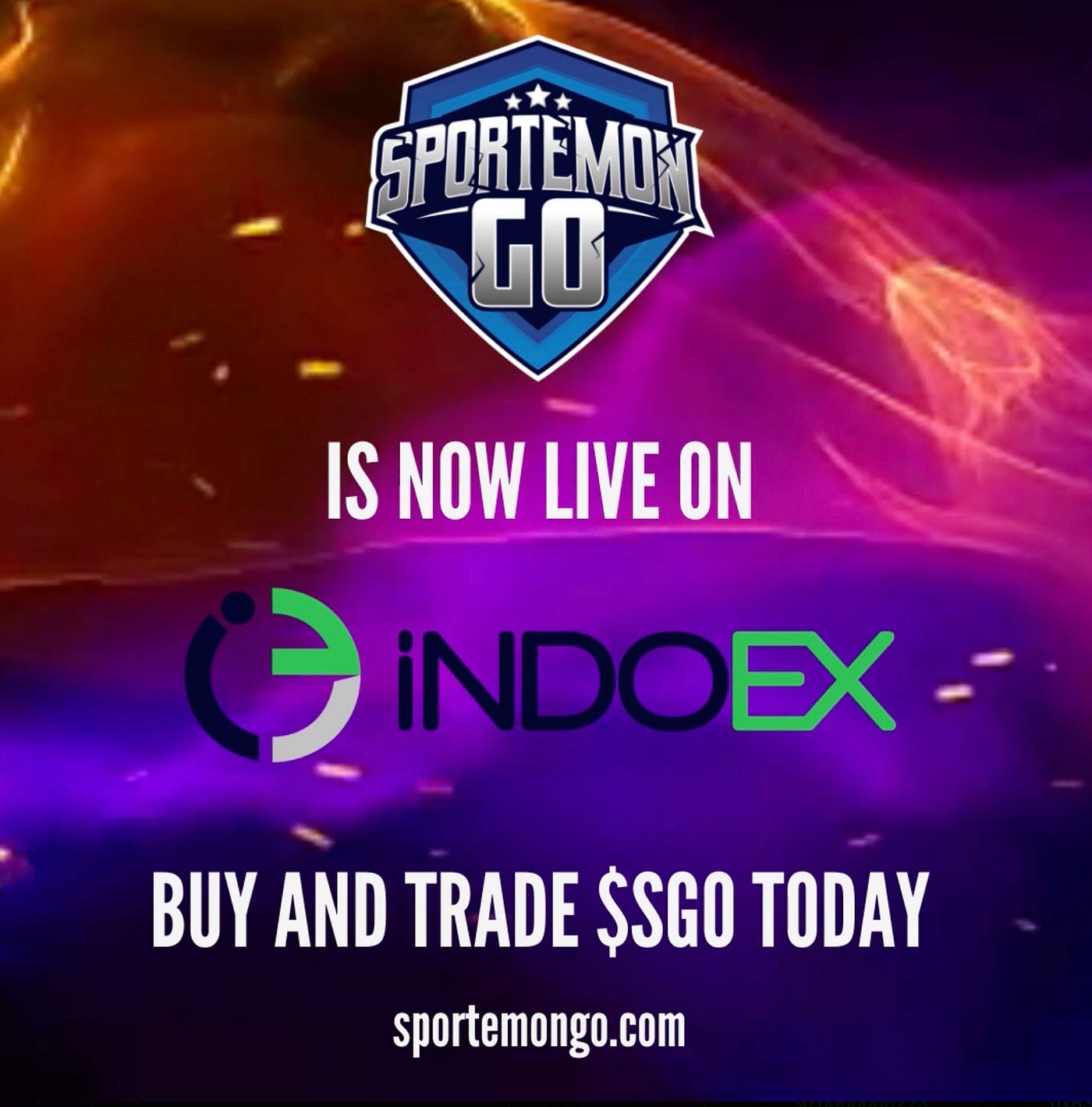 SGO is now Live on IndoEx - Sportemongo - Medium