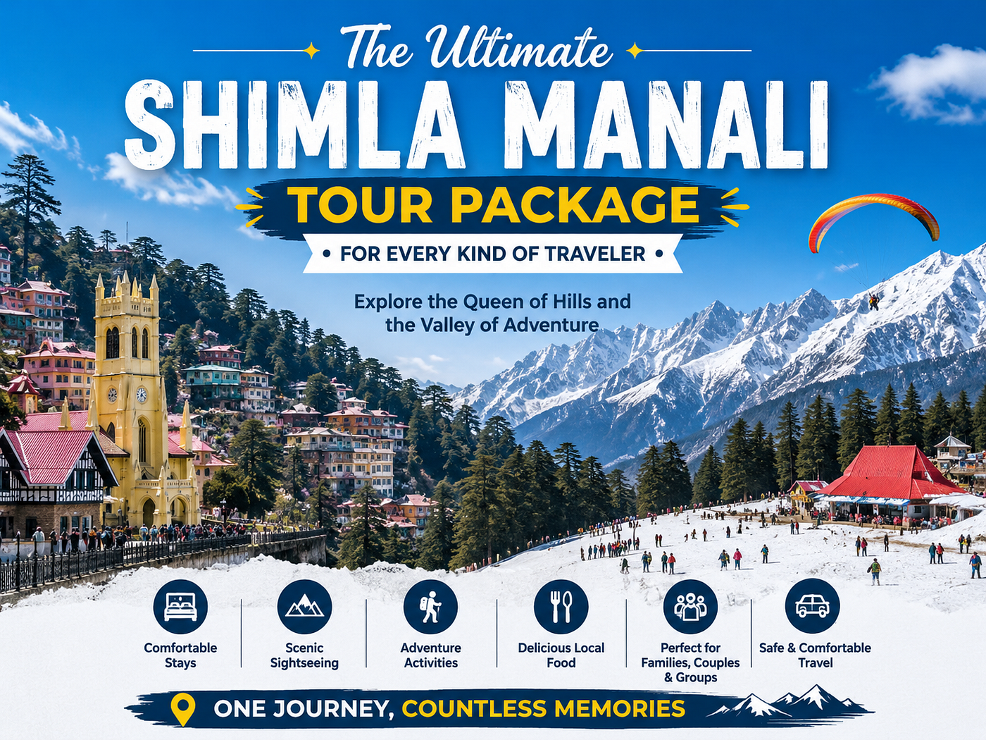The Ultimate Shimla Manali Tour Package for Every Kind of Traveler