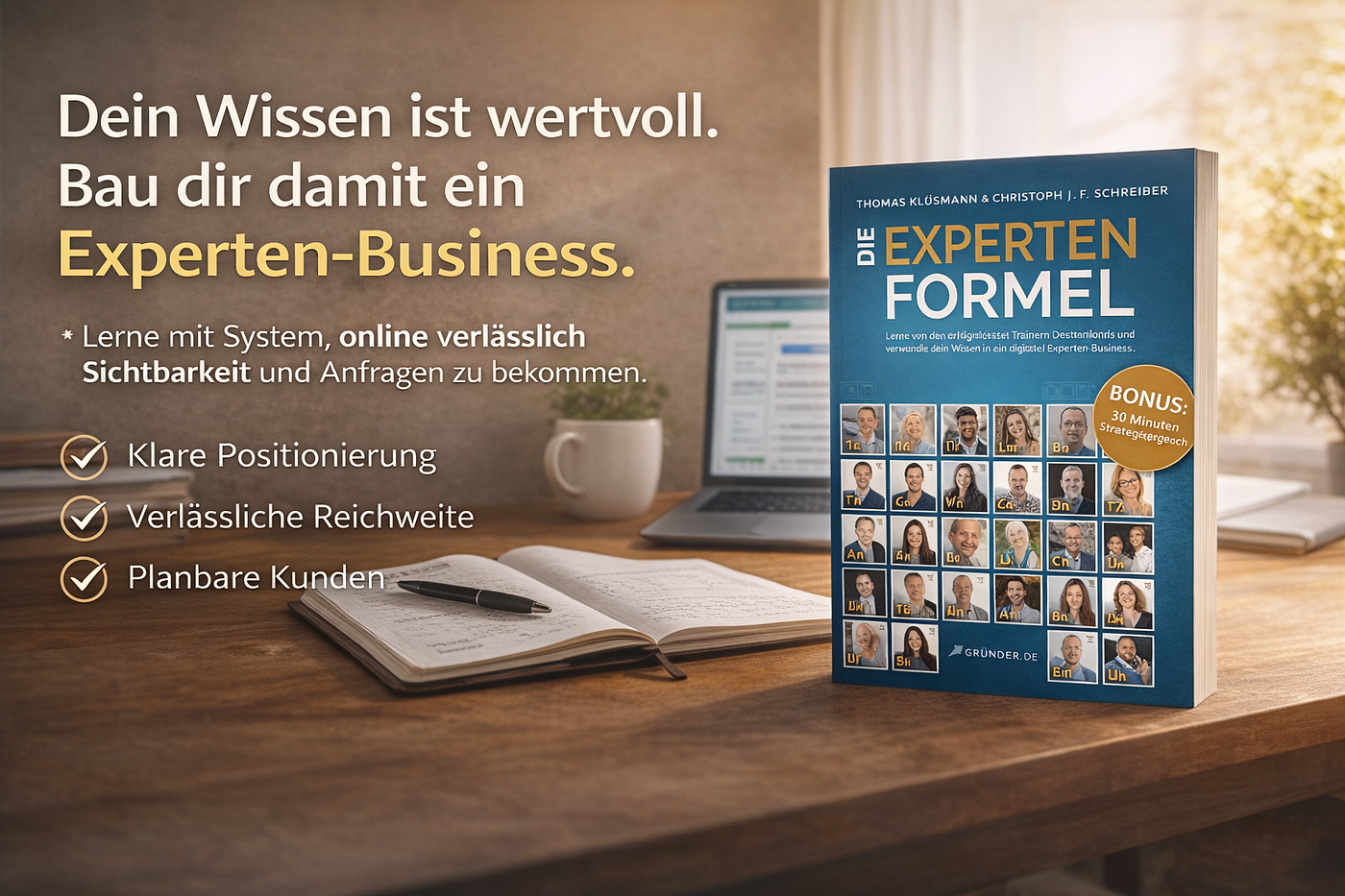 Dein Wissen ist wertvoll. Aber ohne System bleibt es nur ein Hobby.